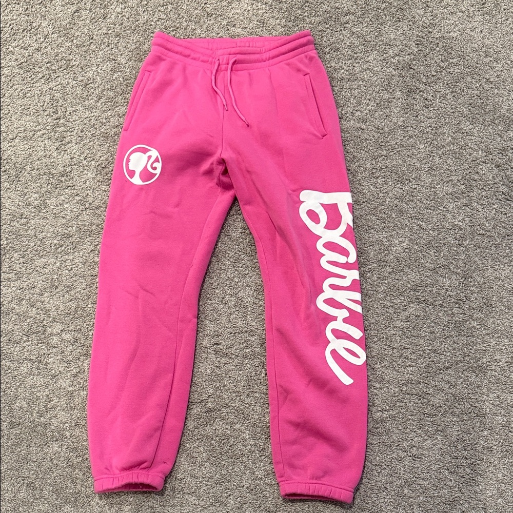 Barbie Fuchsia Sweatpants with Logo
